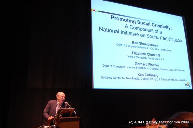 Creativity and Cognition 2009